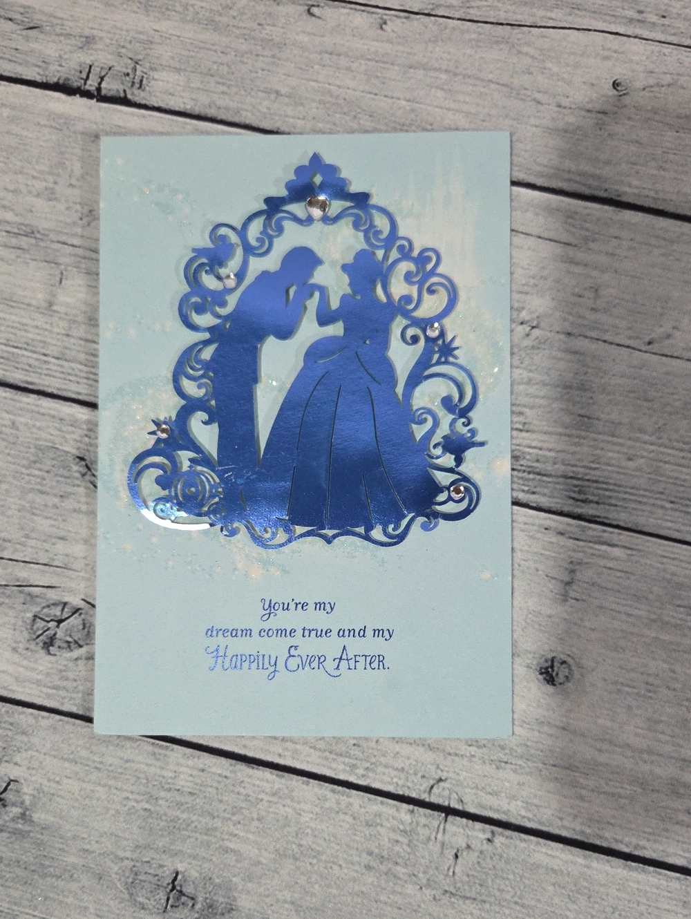 Disney Hallmark Cinderella Greeting Card For Decor